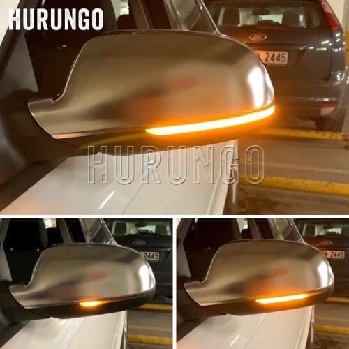 Dynamic Turn Signal LED Side Mirror Indicator Blinker Repeater Light For Audi A3 8P A4 A5 B8 Q3 A6 C6 S6 B8.5 S5 RS5 RS4