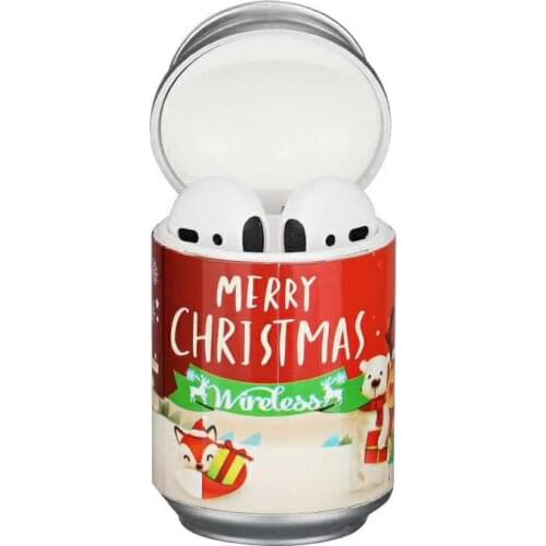 Coke Design Earbuds Coca-shaped Headphone Wireless Headset Cola Cans TWS Bluetooth Earphones in Tin Box