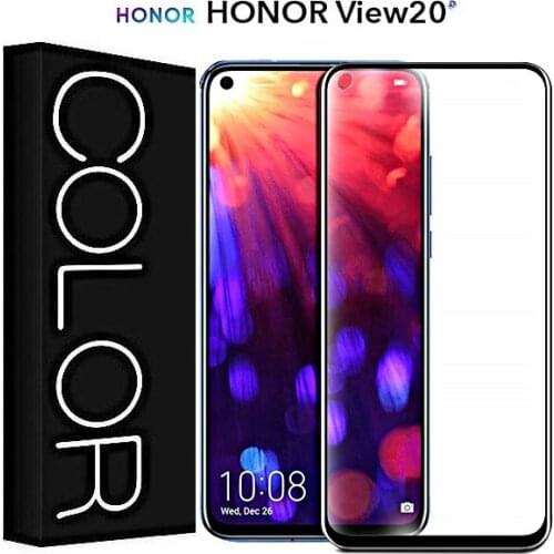 Curved tempered glass film 5D for Huawei Honor View 20 V20 full coverage