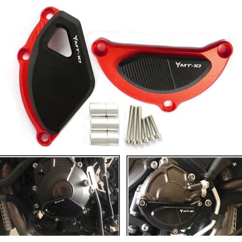 Motorcycle Engine Case Stator Cover Guard Crash Protection Frame Sliders For Yamaha MT-10 MT10 MT 10 2015 2016 2017 2018-2021