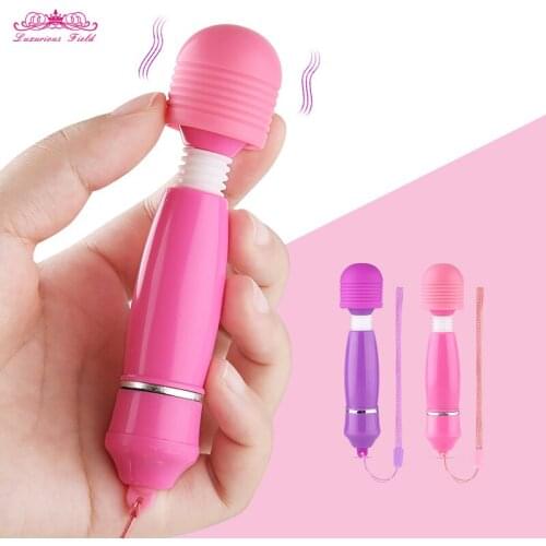 Mini Wand Vibrator Sex toy for Women Bullet Vibrator Powerful Vibrating Eggs Clitoral Stimulators G-Spot Magic AV Wand Vibrating