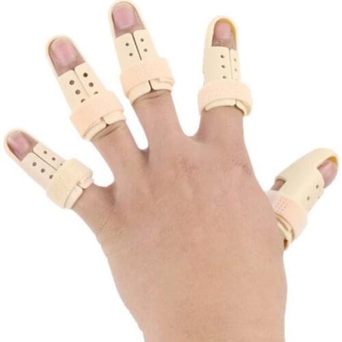 Finger Support Brace Splint Finger Joint Support Finger Orthopedic Protector Finger Mallet Splint Posture Corrector 1pc