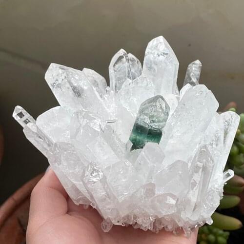 Natural Caramel Crystal Quartz Cluster Stone Minerals Great for Meditation Positive Healing Home Decoration Chakra Reiki