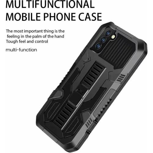 Shockproof Armor Case Filp For iPhone 12 11 Pro X XR Xs Max 8 7 6 6s Plus Hard PC Hybrid With Stand Bumper Phone Back Cover