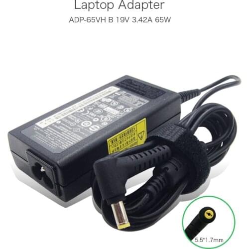 RongTop Power Adapter ADP-65VH B 19V 3.42A 5.5*1.7mm 65W DELTA Laptop Charger for Acer ASPIRE E1-522-3442 E1-531-2686 Notebook