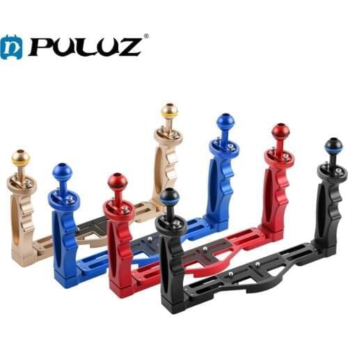 Aluminium Alloy Handle Tray Stabilizer Rig For Underwater Camera Housing Case Diving Tray Mount For GoPro DSLR Smartphones