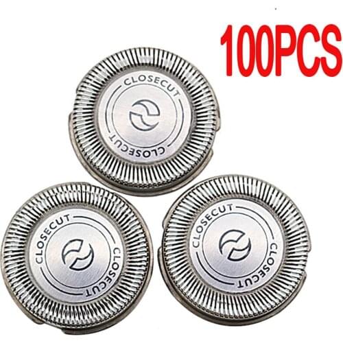 100pcs Replacement Shaver Head for HQ56 HQ55 HQ4+ HQ3 Reflex Plus HQ6843 HQ300 HQ64 HQ916 CloseCut Shaver Heads Free Shipping