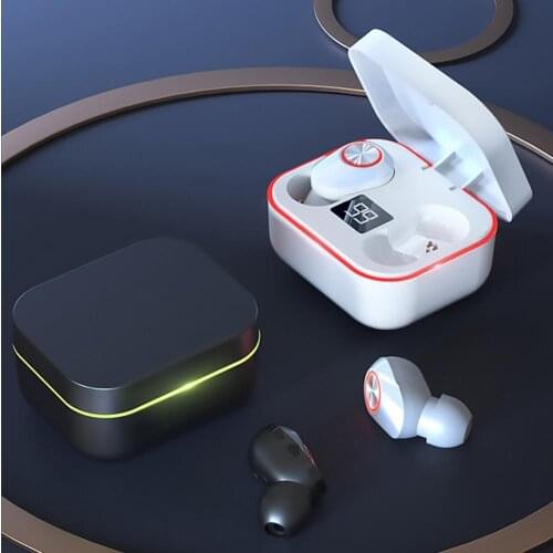 TWS M8 Wireless Earphones Bluetooth Music Headphones Noise Reduction Sports Earbuds Gaming Headset For Oppo Huawei Iphone Xiaomi