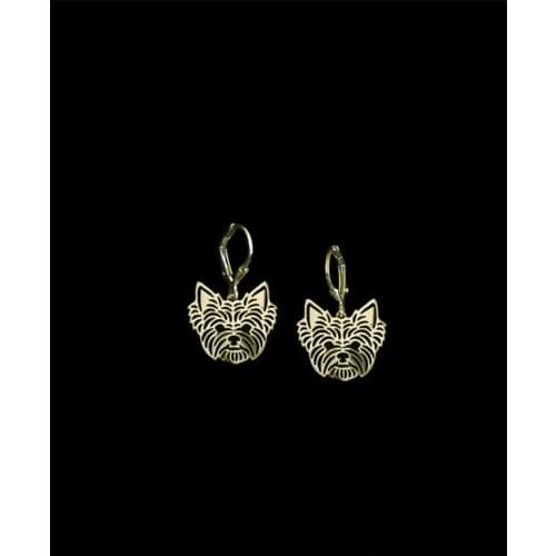 Yorkshire Terrier Earrings Pet Dog Earrings ( 2 Colors Free Collocation )