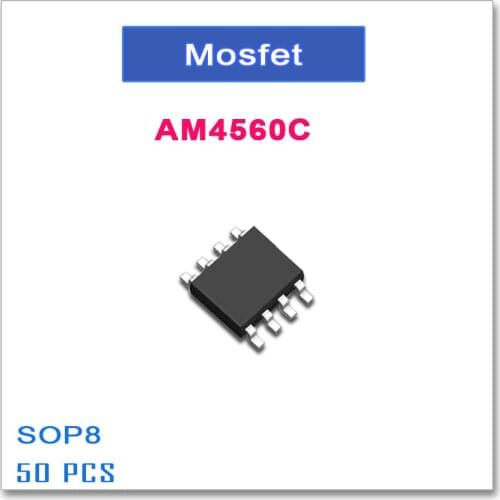50PCS SOP8 AM4560C 4560 N-Channel High quality AM