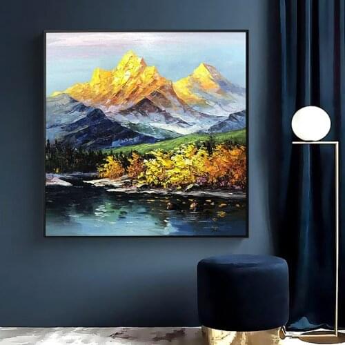 EECAMAIL DIY Full Diamond Painting Modern Living Room Wealth Office Diamond Embroidery Porch Diamond Embroidery No Frame