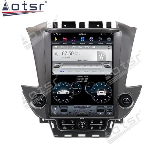 PX6 Android 8.1 Tesla Vertical Screen GPS Navi Car Multimedia Radio Player For GMC Yukon Chevrolet Tahoe Suburban 2015 2016-2018