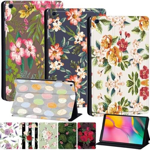 Tablet Case for Samsung Galaxy Tab A7 10.4 2020 T500/Tab A 8.0 2019/Tab A 10.5/Tab A A6 10.1 Leather Foldable Protective Cover