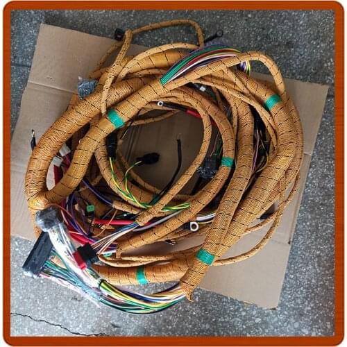 DHL Free Shipment CAT 320D Excavator Chassis Wiring Harness 291-7590 2917590 For Caterpillar E320D Main Harness 2917589 291-7589