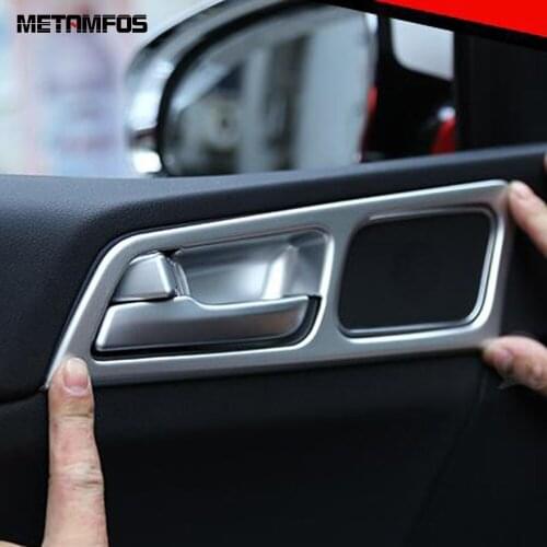 For Kia Sportage 2016 2017 2018 Matte Inside Door Handle Bowl Cover Trim Molding Decoration Interior Accessories Car Styling