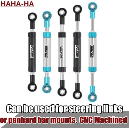 1PCS 70-96 MM Wheelbase Aluminum Alloy Link Unassembled for 1/10 RC Crawler Axial SCX10 Traxxas TRX4 D90 Redcat GEN8