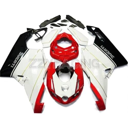 Injection Fairings Kits for Ducati 999 749 2003 - 2006 Year Complete ABS Plastic 2004 2005 Covers White Red Cowling Panels Kit