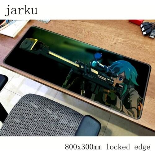 Sword Art Online pad mouse computador gamer mause pad 800x300X2MM padmouse Indie Pop mousepad ergonomic gadget office desk mats