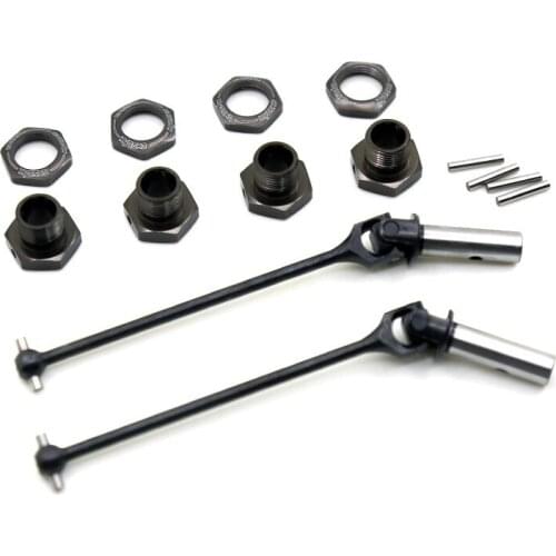 For Kyosho MP10 Metal 94MM Drive Shaft Couplers Universal Front Rear Wheel CVD Drive Shaft RC Car Upgrade Parts Remote Control