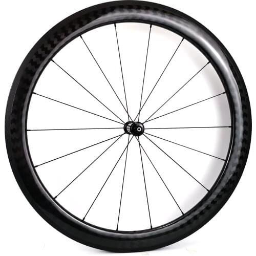 700C 50mm depth Road bike carbon wheels 25mm width bicycle clincher/Tubular carbon wheelset with 12K twill glossy finish