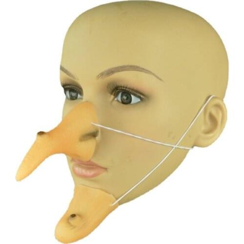 Halloween masquerade party nose jaw .Carnival Party bar party dress up props long nose .witch nose hook nose