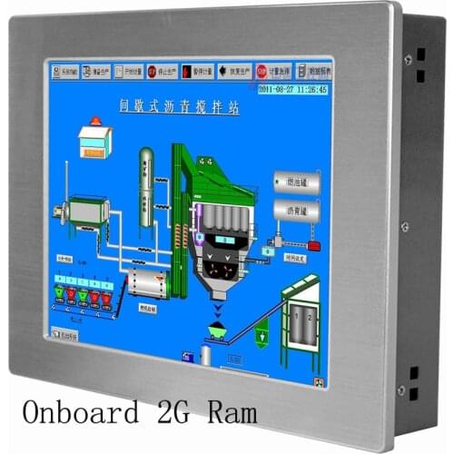 Newest 12.1" Industrial Touch Screen Panel PC With Win7/Win10 Linux System Industrial Grade Tablet PC Application Bank POS