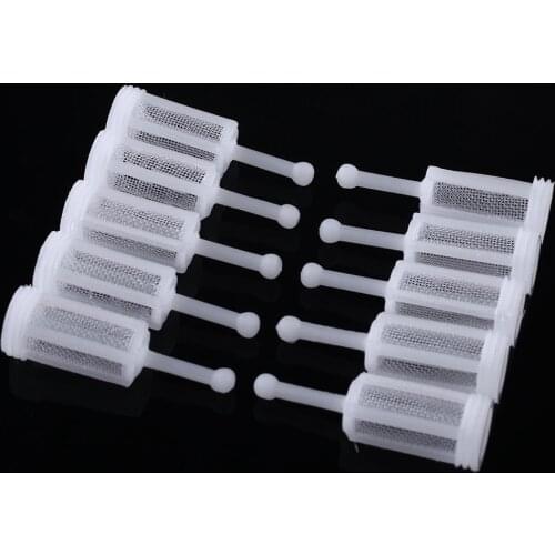 New Universal 10Pcs Gravity Spray Gun Pot Paint Filters Mesh 36x11mm Tool
