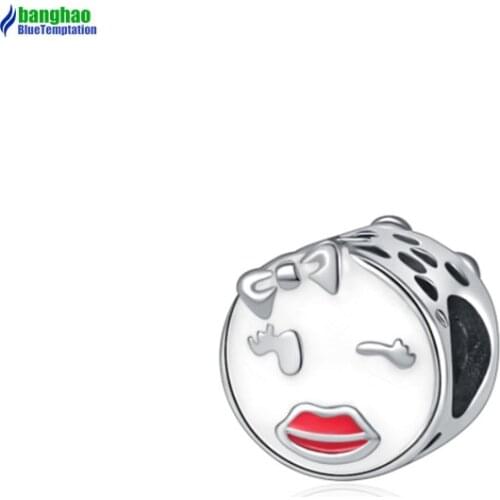 Charm bracelet beads jewelry making breloque pour fabrication bijoux ojo turco plata de ley valentines day charms ENM629