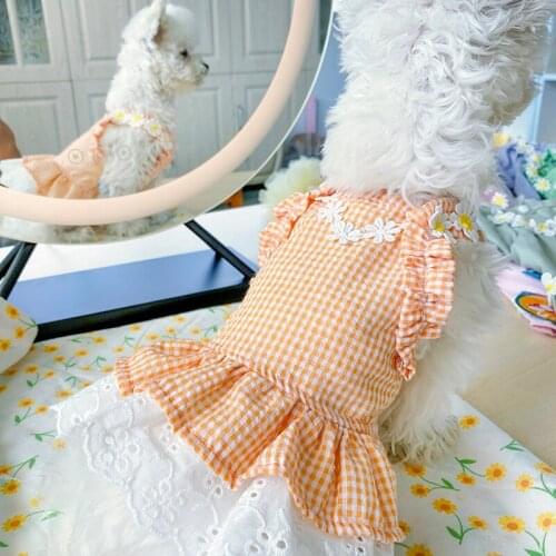 Petcircle 2018 new arrival cute Puppy dog embroidered sweater spring clothes embroidered sweater feet pet clothing free shipping