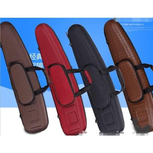 Portable Hard Case Molded Shockproof Case Bag Soprano Saxophone Straight Tube Saxophone Box One Split Box