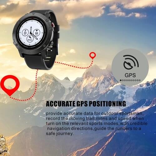 Best selling Smart Watch with accurate GPS positioning IP68 Waterproof Heart Rate Monitor Fitness Tracker Sports Smartwatch