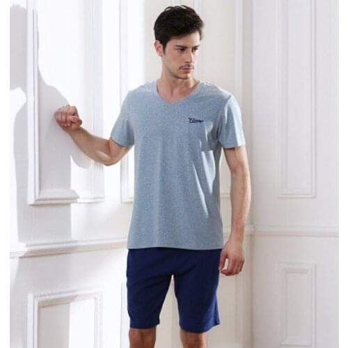 Летние мужские пижамы Soft fox China At AliExpress