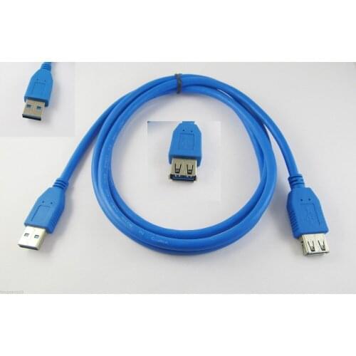 10pcs Premium Quality USB 3.0 A Male to USB 3.0 A Female Extension Cable 4.8Gbps 5FT