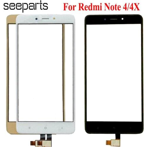 For Xiaomi Redmi Note 4 4X LCD Display Touch Screen Front Glass Sensor Digitizer Note4 Note4X Phone Replacement Spare Parts