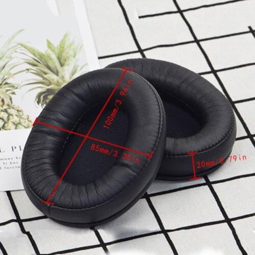 2Pcs Durable Replacement Ear Pad Cover for Kingston KHX-HSCP HyperX Cloud II Replacement