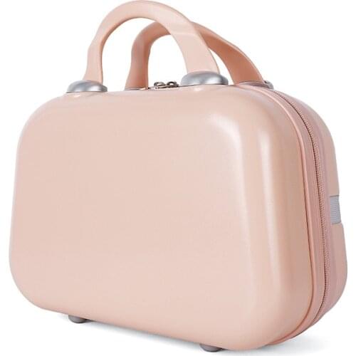 2021 Rectangular lotus root pink small hand luggage G552-23015
