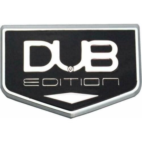3D DUB Edition Car Auto Trunk Rear Fender Emblems Badge Decal Sticker Universal