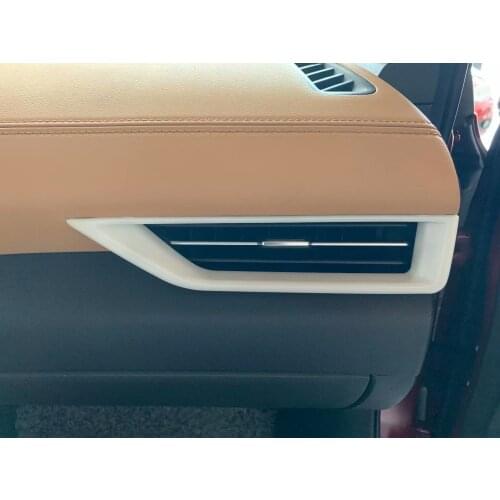 ABS Chrome Car Dashboard Air Outlet Vent Trim Cover Sticker Decoration Frame For Nissan Sylphy 2021 accessories