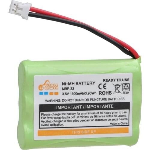 MBP33 Ni-Mh Battery for Motorola MBP-33 MBP33S MBP33PU MBP36 MBP36PU MBP41 MBP41BU MBP41PU MBP43 MBP43BU Baby Monitor Battery