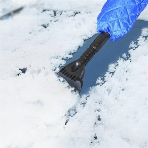 Car EVA Snow Shovel Multifunctional Water Shovel Long Rod Deicing Ice Sweep Tool Snow Removal Brush For Winter Car Accessories