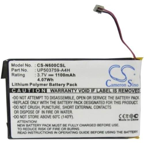Cameron Sino 1100mAh battery for SONY Clie PEG-N600C Clie PEG-N610 Clie PEG-N610C Clie PEG-N710 Clie PEG-N750 Clie PEG-N750C