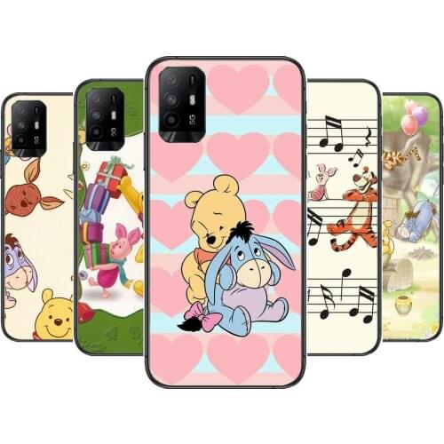 Happy Winnie BearFor Realme C3 Case Soft Silicon Back cover OPPO Realme C3 RMX2020 Coque Capa Funda find x3 pro C21 8 Pro a91