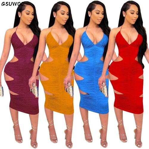 Sleeveless Summer Dresses GSUWOO China
