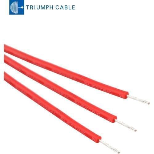 TRIUMPHCABLE AGG 5 meter High Voltage Cable 5KV Silicone High Temperature wire 0.5mm 0.75mm 1.0mm 1.5mm 2.5mm 4mm 6mm