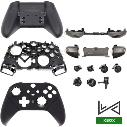 Repair Part For Xbox One Elite Series 2 Controller Front Housing Shell Back Case Cover LB RB Bumper Button LT RT Trigger