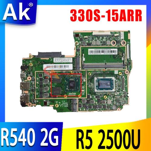 Akemy For Lenovo 330S-15ARR Laptop Motherboard AMD Ryzen 5 2500U GPU R540 2GB RAM 4GB DDR4 Tested 100% Working New Product