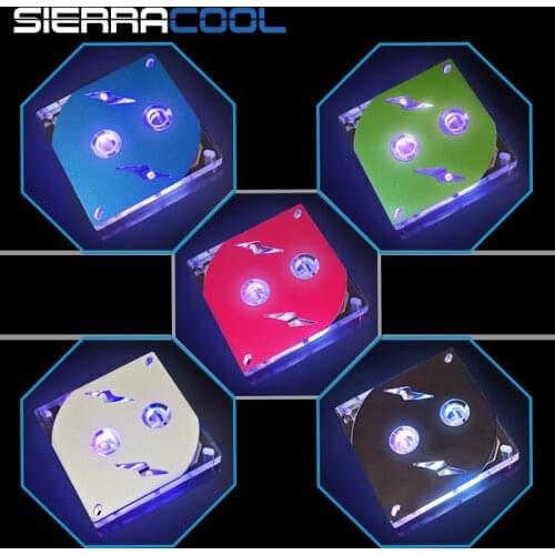 Lightning micro-channel desktop computer CPU large block metal plate water block use for INTEL LGA1150 1151 1155 1156 2011