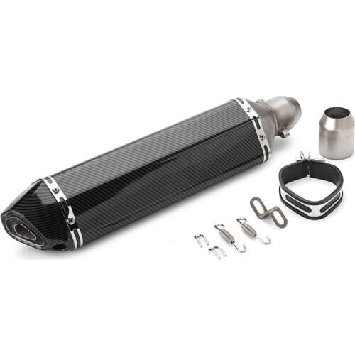Motorcycle Motocross Removable Slip On Exhaust Muffler Pipe Sliencer Tail Tube Universal Modified Accessories