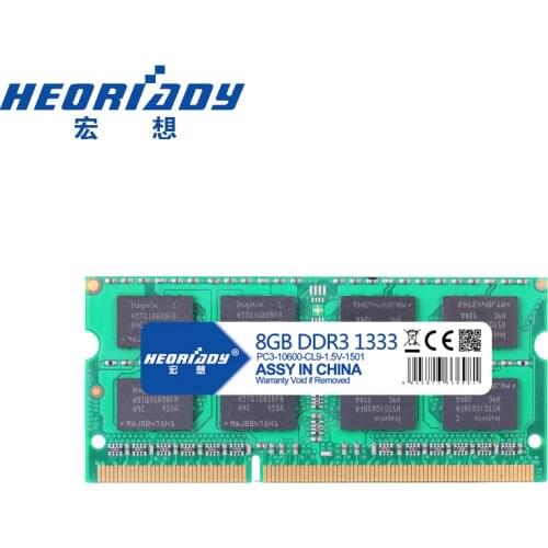 HEORIADY DDR3 laptop 8GB 1333MHz memoria Ram Notebook Memory sodimm