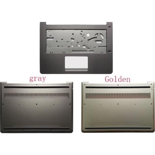 New Laptop Cover For Dell Vostro 14 5000 Series 14-5459 14 5459 Palmrest Upper cover With Finger Printer Hole/Bottom case cover